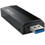 AC1300 Wireless Dual Band USB 3.0 Adapter; 400Mpbs at 2.4GHz + 867Mbps at 5GHz band, MU-MIMO, WPS Button, IEEE 802.11ac/a/n/g/b WiFi standard, Support Windows 11/10/8 - Image 3