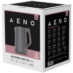 AENO Electric Kettle EK4: 1850-2200W, 1.5L, Strix, Double-walls, Non-heating body, Auto Power Off, Dry tank Protection - Image 5