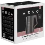 AENO Electric Kettle EK7S Smart: 1850-2200W, 1.7L, Strix, Double-walls, Temperature Control, Keep warm Function, Control via Wi-Fi, LED-display, Non-heating body, Auto Power Off, Dry tank Protection - Image 5