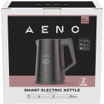 AENO Electric Kettle EK7S Smart: 1850-2200W, 1.7L, Strix, Double-walls, Temperature Control, Keep warm Function, Control via Wi-Fi, LED-display, Non-heating body, Auto Power Off, Dry tank Protection - Image 3