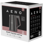 AENO Electric Kettle EK7S Smart: 1850-2200W, 1.7L, Strix, Double-walls, Temperature Control, Keep warm Function, Control via Wi-Fi, LED-display, Non-heating body, Auto Power Off, Dry tank Protection - Image 4