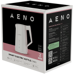 AENO Electric Kettle EK8S Smart: 1850-2200W, 1.7L, Strix, Double-walls, Temperature Control, Keep warm Function, Control via Wi-Fi, LED-display, Non-heating body, Auto Power Off, Dry tank Protection - Image 3