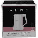 AENO Electric Kettle EK8S Smart: 1850-2200W, 1.7L, Strix, Double-walls, Temperature Control, Keep warm Function, Control via Wi-Fi, LED-display, Non-heating body, Auto Power Off, Dry tank Protection - Image 2