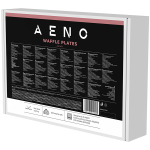 AENO Electric grill AEG0001/AEG0005 Waffle plate,  Non-stick coating, size: 290*234mm, 2 pcs in set - Image 3