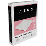 AENO Kitchen Scale KS1S Smart, Max load - 8 kg, Bluetooth, 10,000+ products & meals, 25 indicators analysis, Coffee mode, 6 unit conversion: kg, g, lb, fl, oz, ml, Material - glass - Image 7