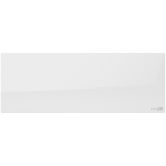 AENO Premium Eco Smart Heater, 700W, Tempered glass, Infrared+convection heating type, Led display Plug type: Europe (E/F type), WHITE - Image 2