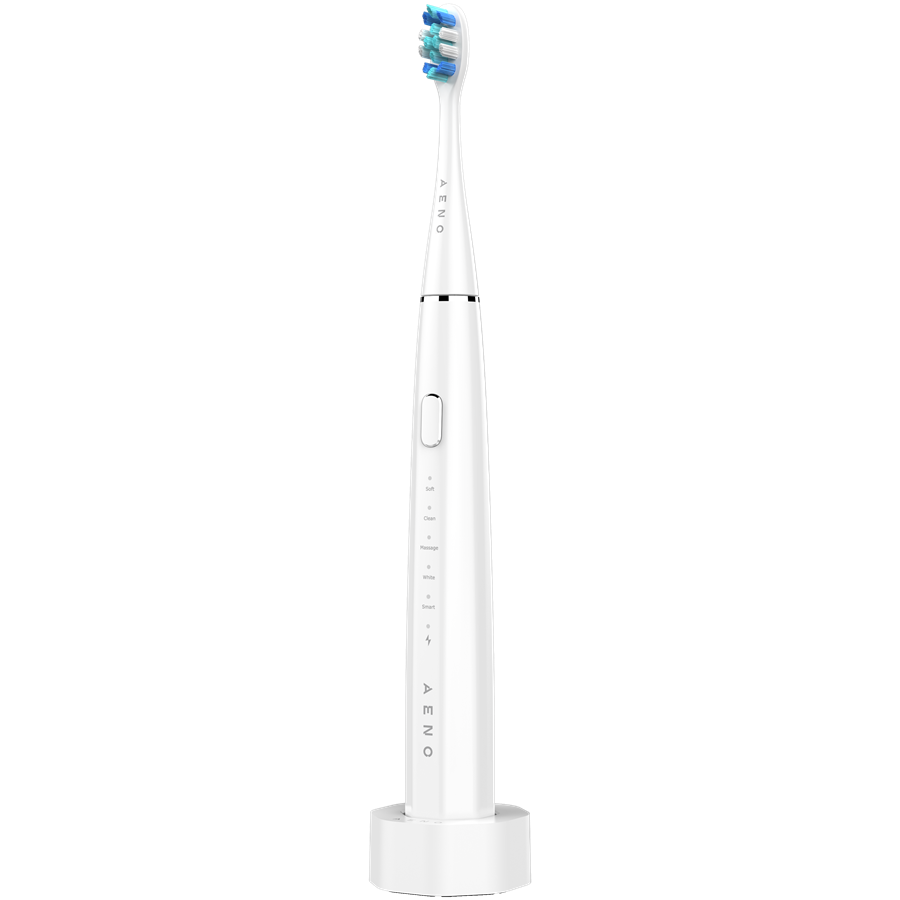 AENO SMART Sonic Electric toothbrush, DB1S: White, 4modes +8 smart, wireless charging, 46000rpm, 90 days without charging, IPX7 AENO SMART Sonic Electric toothbrush, DB1S: White, 4modes +8 smart, wireless charging, 46000rpm, 90 days without charging, IPX7 - Image 1