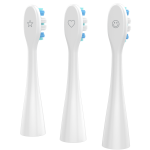 AENO Sonic Electric toothbrush, DB8: White, 3modes, 3 brush heads + 1 cleaning tool, 1 mirror,  30000rpm, 100 days without charging, IPX7 - Image 5
