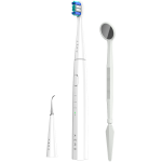 AENO Sonic Electric toothbrush, DB8: White, 3modes, 3 brush heads + 1 cleaning tool, 1 mirror,  30000rpm, 100 days without charging, IPX7 - Image 2