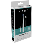 AENO Sonic Electric toothbrush, DB8: White, 3modes, 3 brush heads + 1 cleaning tool, 1 mirror,  30000rpm, 100 days without charging, IPX7 - Image 4