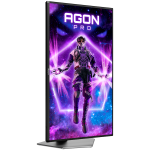 AOC Agon PRO AG326UD 31.5" QD-OLED Gaming Monitor, 4K UHD 3840x2160, 165Hz, 0.03ms, DisplayHDR 400, Adaptive Sync, G-Sync Compatible, 2x HDMI 2.1, 1x DP 1.4, USB hub, Full Ergo, Speakers - Image 2