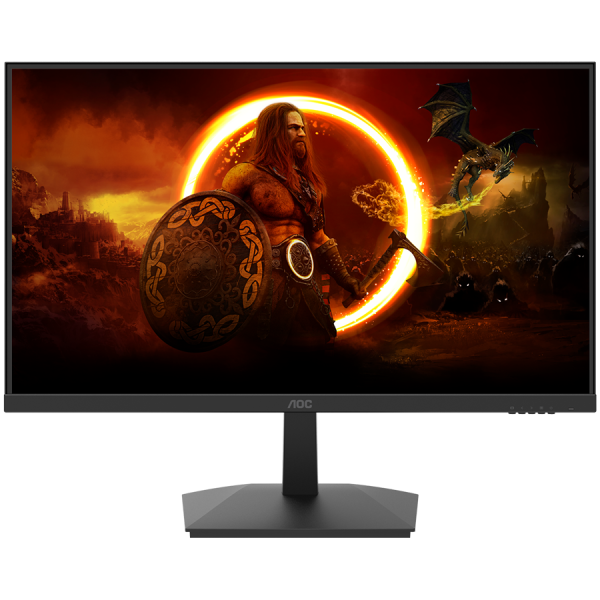 AOC Monitor 27G15N2 Gaming 27", FHD 1920x1080, Fast VA, 180Hz, 1ms,  Adaptive Sync, HDR10, 3000:1, 300 cd/m2, HDMI, DP, Tilt