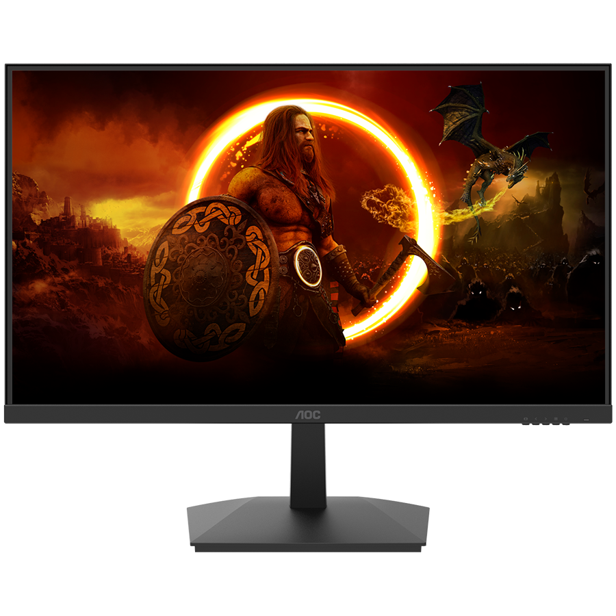 AOC Monitor 27G15N2 Gaming 27", FHD 1920x1080, Fast VA, 180Hz, 1ms, Adaptive Sync, HDR10, 3000:1, 300 cd/m2, HDMI, DP, Tilt AOC Monitor 27G15N2 Gaming 27", FHD 1920x1080, Fast VA, 180Hz, 1ms, Adaptive Sync, HDR10, 3000:1, 300 cd/m2, HDMI, DP, Tilt - Image 1