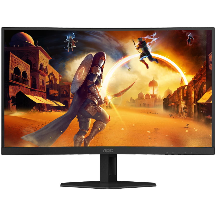 AOC Monitor Gaming C27G4ZXE Curved 27" FAST VA, 16:9, 1920x1080, 280Hz, 0.3ms, 300 cd/m2, 4000:1, 2xHDMI, DP, Adaptive Sync, Tilt, Black-Red, VESA 3y AOC Monitor Gaming C27G4ZXE Curved 27" FAST VA, 16:9, 1920x1080, 280Hz, 0.3ms, 300 cd/m2, 4000:1, 2xHDMI, DP, Adaptive Sync, Tilt, Black-Red, VESA 3y - Image 1