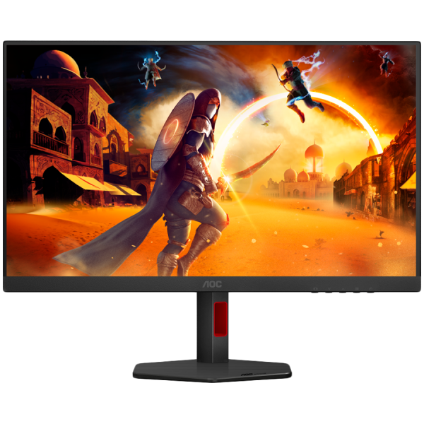AOC Monitor Gaming Q27G4ZR 27" Fast IPS, 2560x1440, 240Hz (260Hz OC), 0.3ms MPRT (1ms GtG), 400 cd/m2, 1000:1, Adaptive Sync, G-SYNC compatible, HDR 400, 2x HDMI, 1x DP, Speakers, Full Ergo