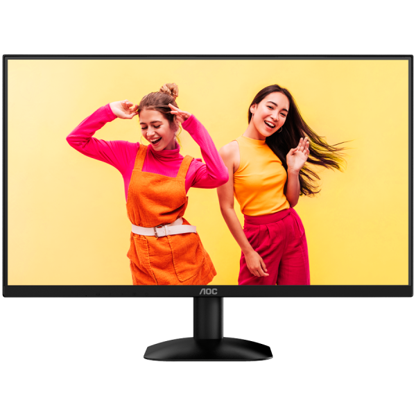 AOC Monitor Q27B35E 27" IPS, 2560x1440 QHD, 75Hz, 1ms MPRT (4ms GtG), 300 cd/m2, 1500:1, Adaptive Sync, HDR10, 1xHDMI, 1xDP, Tilt, VESA, 3y