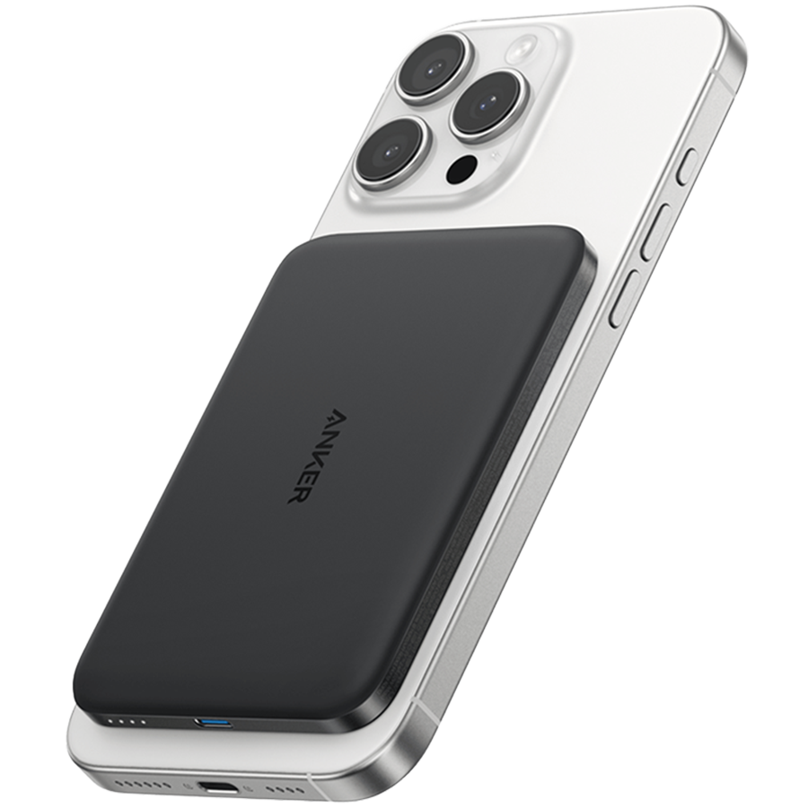 Anker Nano Power Bank (5K, Slim) Black Anker Nano Power Bank (5K, Slim) Black - Image 1