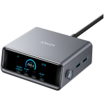 Anker Prime Charger (250W, 6 Ports, GaNPrime) Silver