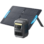 Anker SOLIX Powerstation C300X plus PS60 Portable Solar Panel