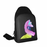 BORG Ruksak Vodootporni LED Showders-WIFI Black - Image 2