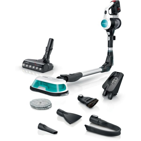 BOSCH Štapni Wet&Dry UnlimitedProHygienic Aqua, Bijeli, 18V,do 40min, 2 in1