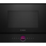 BOSCH mikrovalna Serie 8| CRNA, 900W, Autopilot 7, 21L, Desno otvaranje, GB
