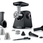 BOSCH  mljevenje mesa CRNA Serie 4| 500W, 2.5 kg/min, Blok motora pri 1900W,