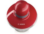 BOSCH sjeckalica 400W, CRVENA, 0.8L,INOX nož, ploča za tučenje vrhnja, SL - Image 3