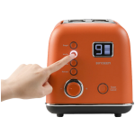 BUYDEEM 2 Slice Automatic Metal Toaster, model DT730E, color Koi Red, EU - Image 3