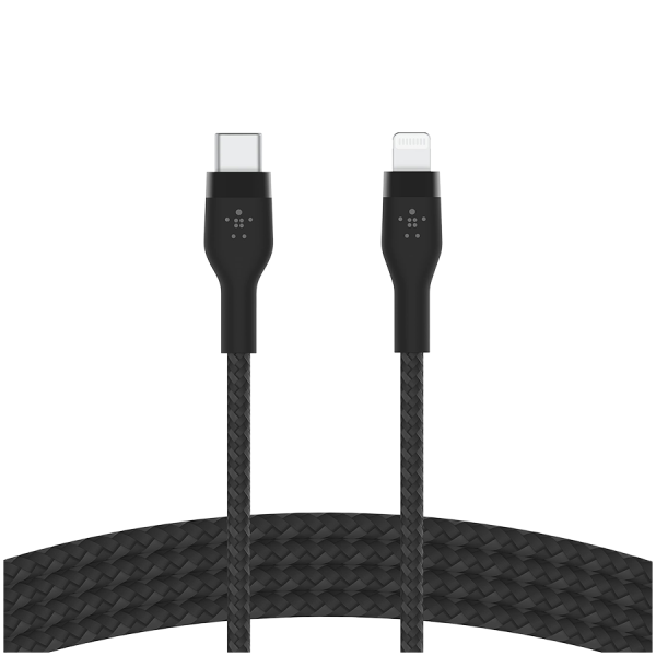 Belkin BOOST CHARGE Silicone cable USB-A to Lightning - 2M - Black