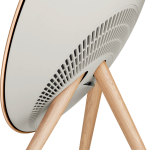 Beosound A9 5th Gen Speaker Gold Tone (Back Sand/Cover Golden/Legs White Oak) - Image 4