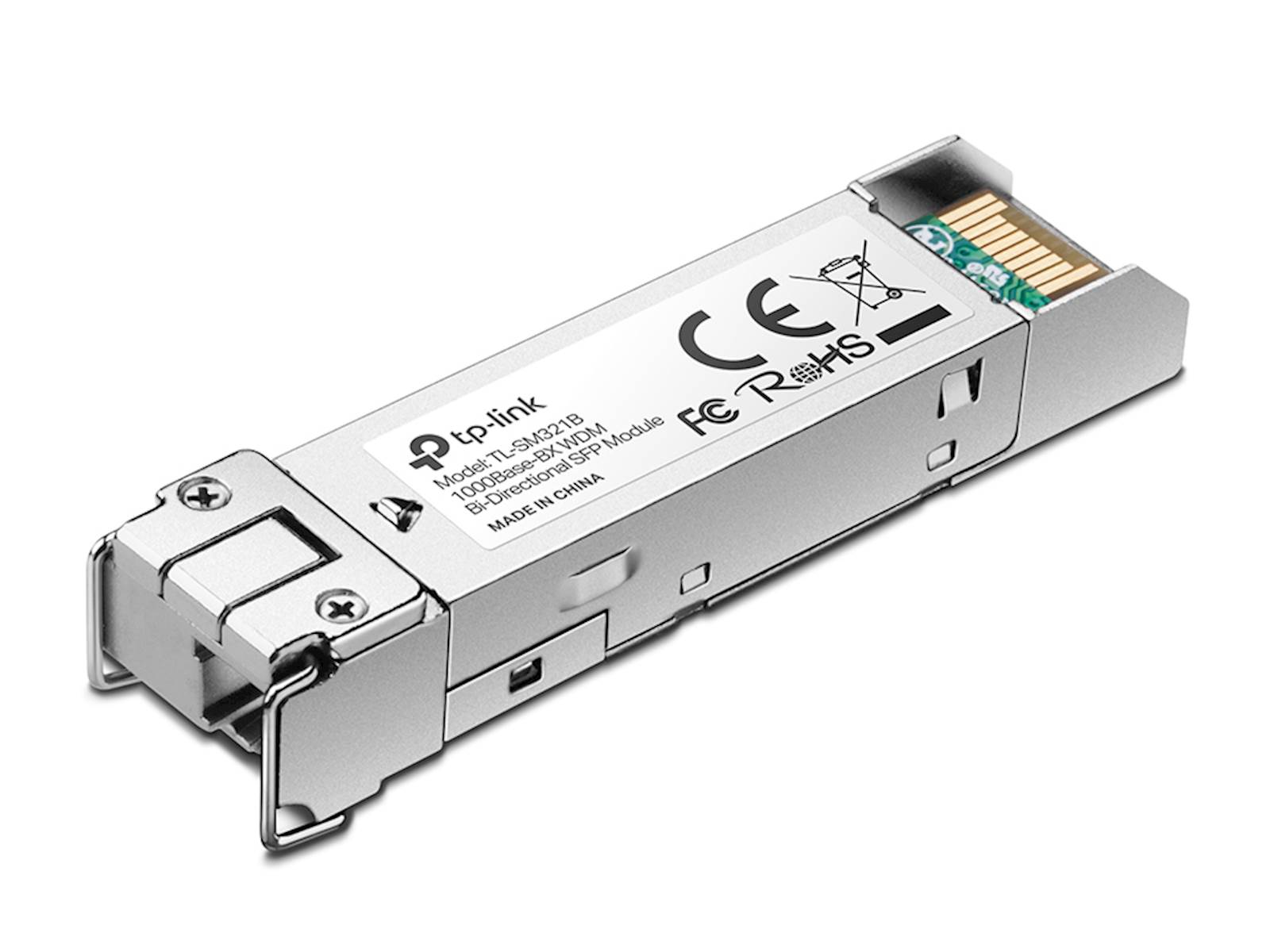 Bi-Directional SFP 1000Base-BX WDM Omada TP-Link TL-SM321B-2 Bi-Directional SFP 1000Base-BX WDM Omada TP-Link TL-SM321B-2 - Image 1