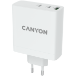 CANYON H-140-01, Wall charger with 1USB-A, 2 USB-C. Input:100-240V~50/60Hz, 2.0A Max. USB-A Output: 5V /9V /12V/20V /28V Max Output Current:5.0A max - Image 2