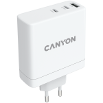 CANYON H-140-01, Wall charger with 1USB-A, 2 USB-C. Input:100-240V~50/60Hz, 2.0A Max. USB-A Output: 5V /9V /12V/20V /28V Max Output Current:5.0A max - Image 3