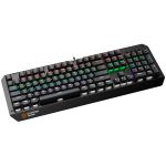 CANYON Wired multimedia gaming keyboard with lighting effect, 108pcs rainbow LED, Numbers 104keys, EN double injection layout, cable length 1.8M - Image 4