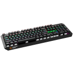CANYON Wired multimedia gaming keyboard with lighting effect, 108pcs rainbow LED, Numbers 104keys, EN double injection layout, cable length 1.8M - Image 3
