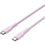 CANYON cable OnWire 60CL C-C 60W COLOR Braided 1m Pink - Image 2