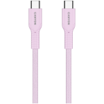 CANYON cable OnWire 60CL C-C 60W COLOR Braided 1m Pink - Image 3