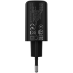 CANYON charger OnCharge 200 20W 1xPD 1xQC EU Black - Image 3