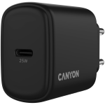 CANYON charger OnCharge 250 25W 1xPD EU Black - Image 5