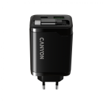 CANYON charger OnCharge 65RC Build-In Cable USB-C 65W 1xPD 1xQC EU Black - Image 4