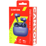CANYON headset OnGo TWS-10 ANC+ENC Purple - Image 8