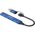 CANYON hub DS-02 4in1 USB-A/C Blue - Image 5