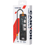 CANYON hub DS-13 7in1 4k USB-C Transparent Space Grey - Image 7