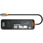CANYON hub DS-13 7in1 4k USB-C Transparent Space Grey - Image 5