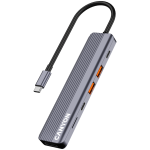 CANYON hub DS-17 6in1 4k USB-C Grey - Image 2