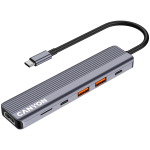 CANYON hub DS-17 6in1 4k USB-C Grey - Image 3