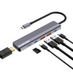 CANYON hub DS-17 6in1 4k USB-C Grey - Image 6