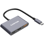 CANYON hub DS-4 3in1 USB-C Grey - Image 4