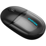 CANYON mouse OnClick 24 BT/ Wireless Transparent/Black - Image 3